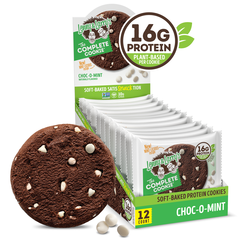 The Complete Cookie® Choc-o-Mint Naturally Flavored – Lenny and Larrys The Complete Cookie® Choc-o-Mint Naturally Flavored – Lenny and Larrys