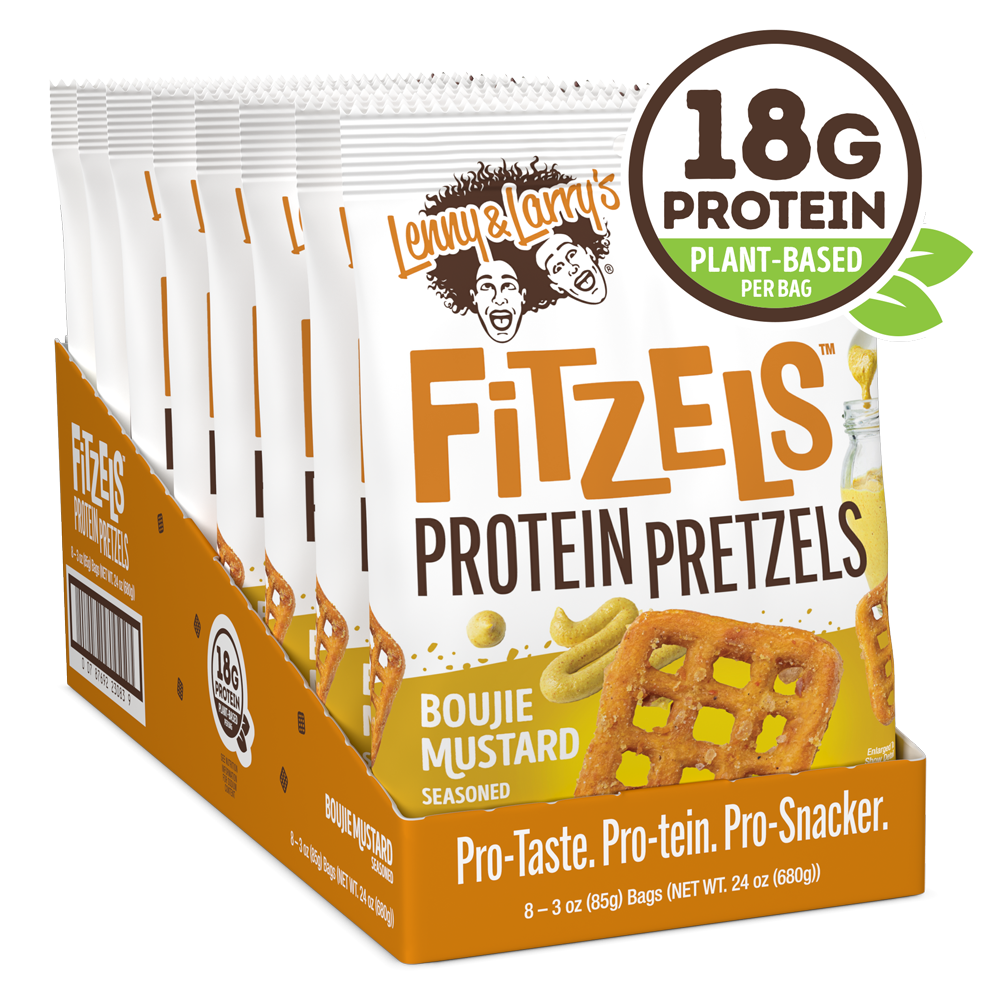 Boujie Mustard 3ozBox of 8 Lenny and Larrys