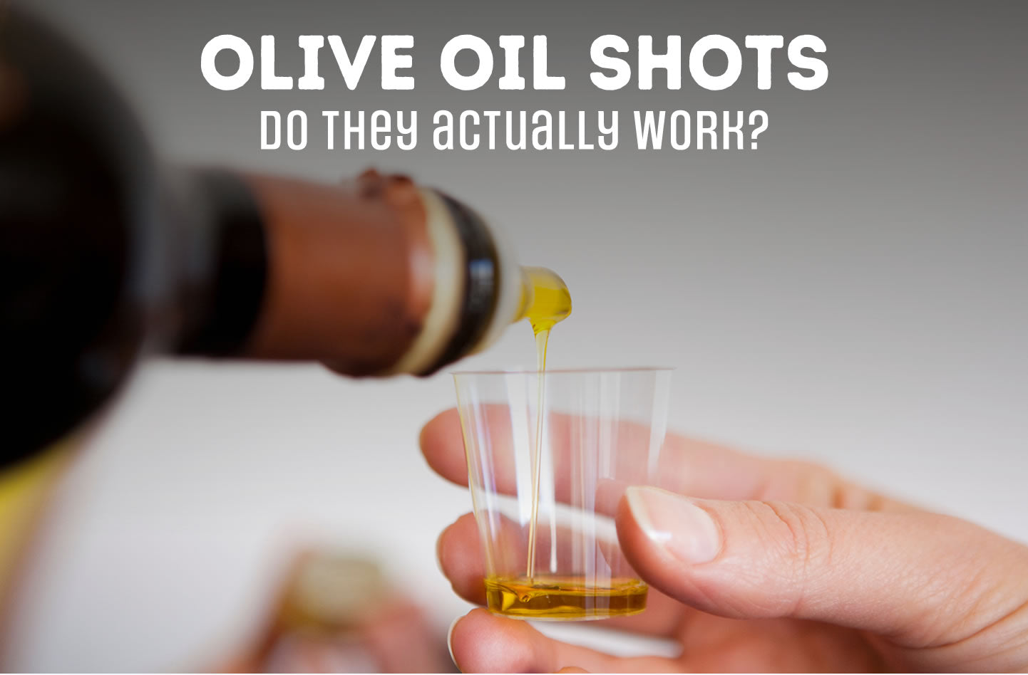 The Cough Test: Does the Trendy Olive Oil Shot Work?