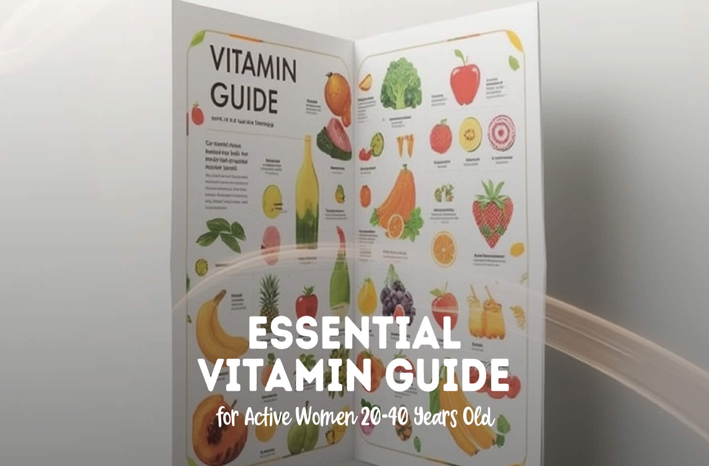 essential vitamins guide for active women 20-40 years old