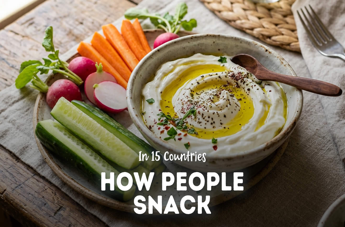 What Do People Snack on in 15 Other Countries