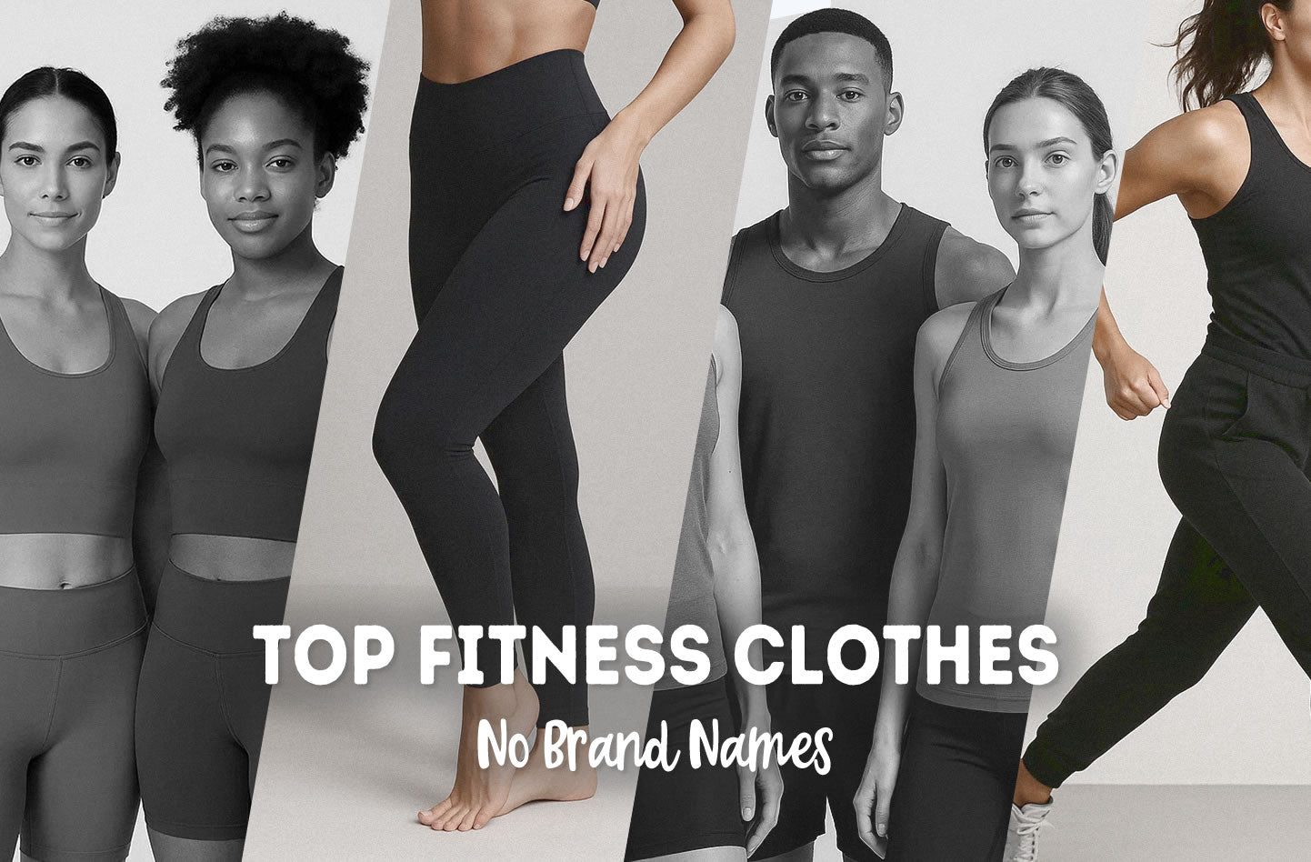 the best fitness clothes types - no brands mentioned