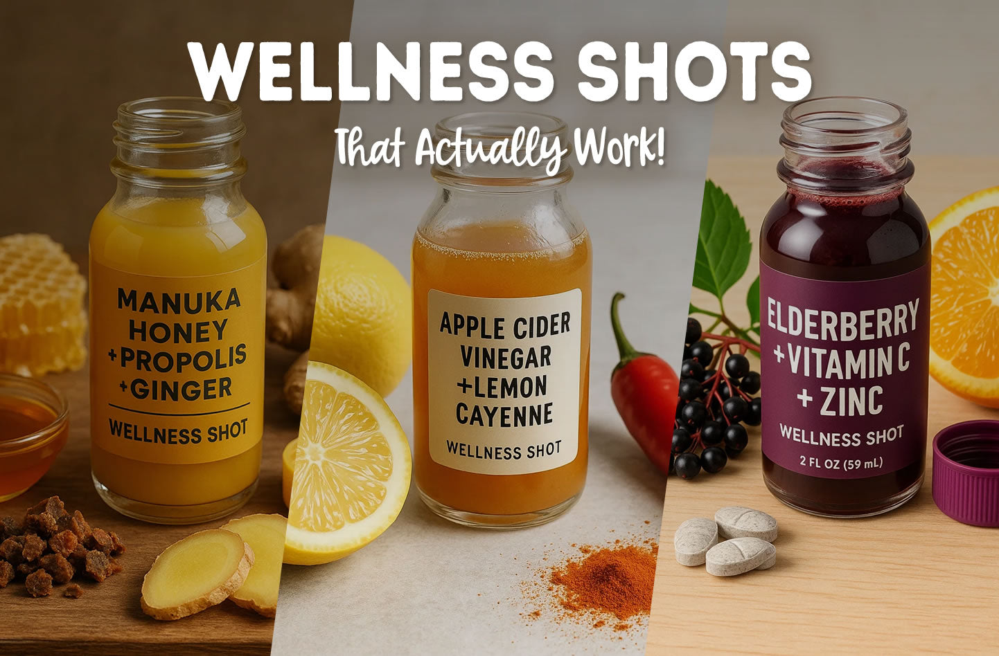 Wellness Shots That Work (and wellness shot myths to avoid)