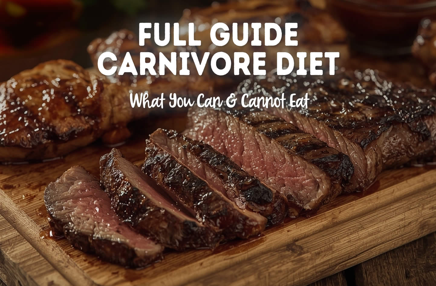 What you Can & Cannot Eat on the Carnivore's Diet