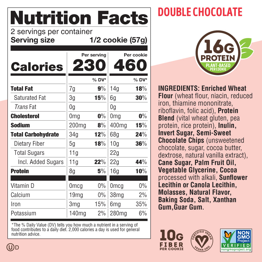 The Complete Cookie® Double Chocolate – Lenny and Larrys