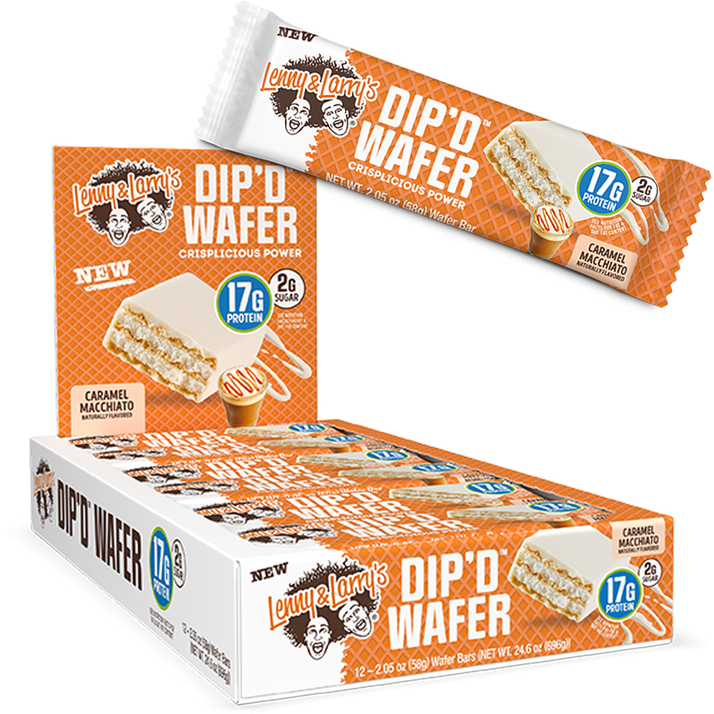 Lenny & Larry's® Dip'd™ Caramel Macchiato- 2.05oz- Box of 12