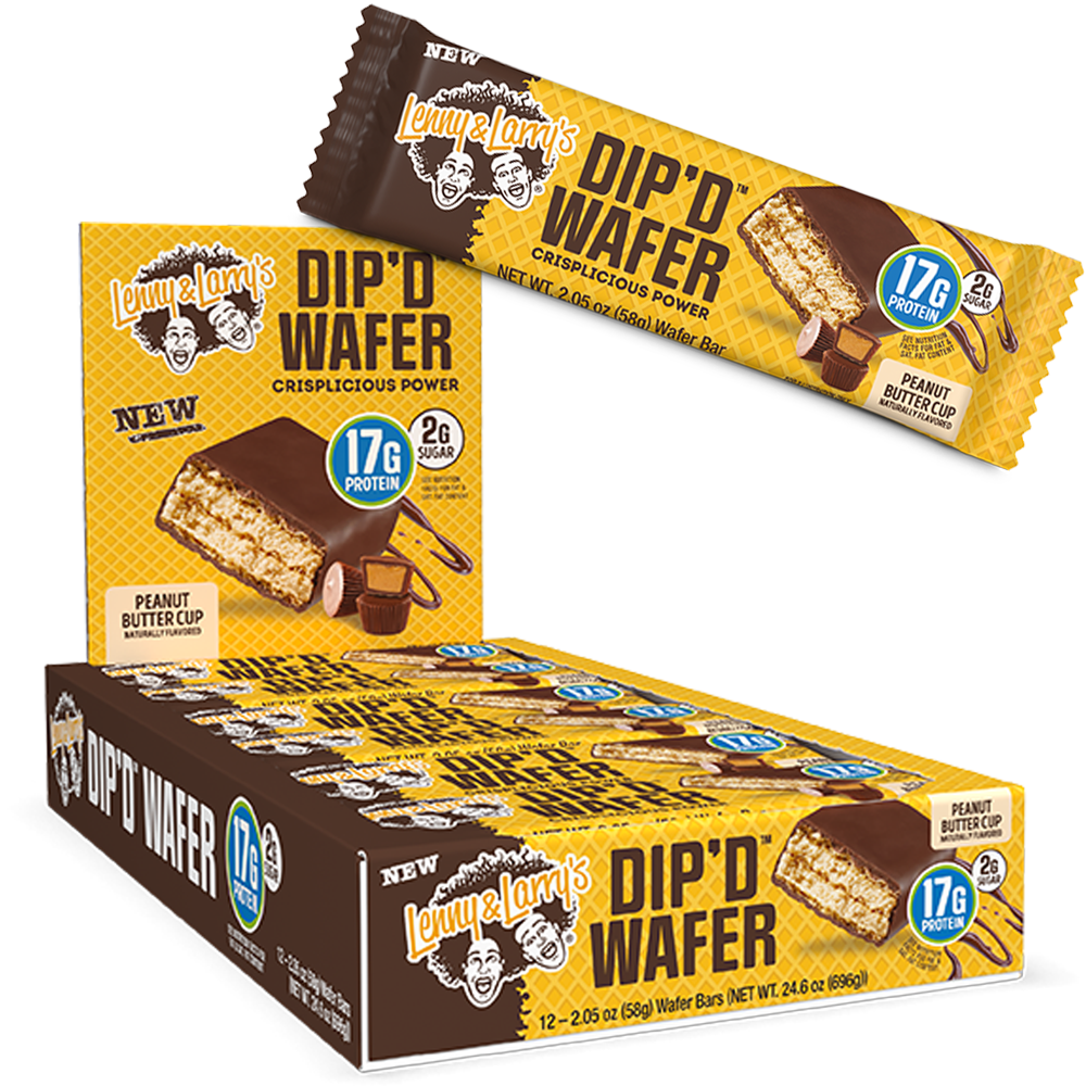 Lenny & Larry's® Dip'd™ Peanut Butter Cup- 2.05oz- Box of 12