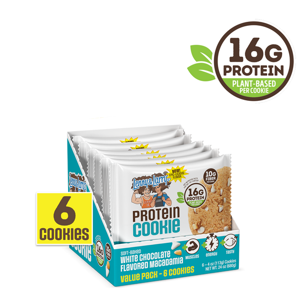 OnlyOneOf line sun goodness　白　トレカ付き ミル Protein Cookie White Chocolate Flavored Macadamia – Lenny and Larrys