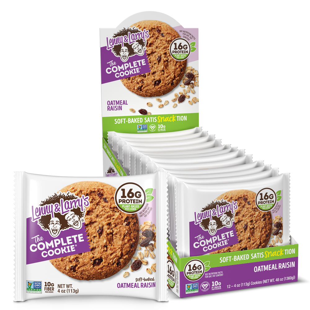 Oatmeal Raisin - 4oz - Box of 12