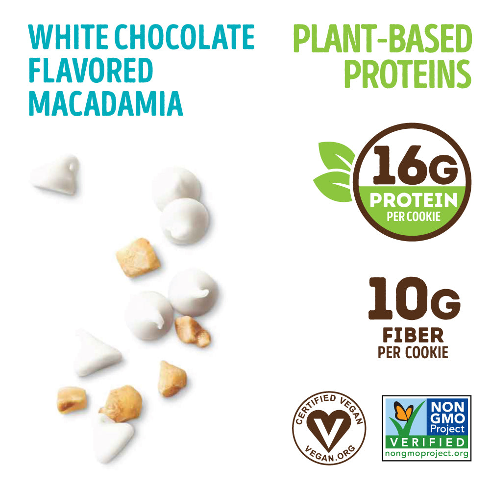 The Complete Cookie® White Chocolate Flavored Macadamia – Lenny and Larrys