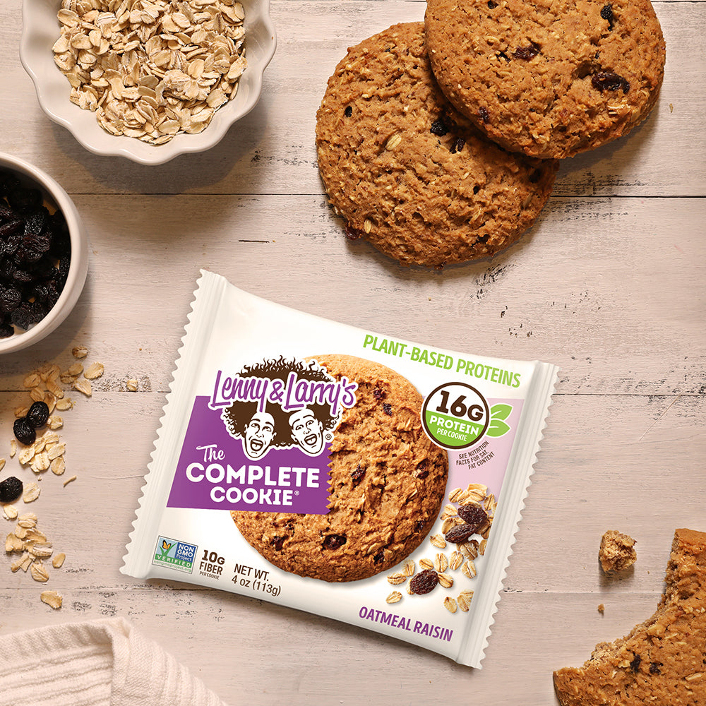 Lenny & Larry's Oatmeal Raisin Cookies (12x4 Oz) main image 0
