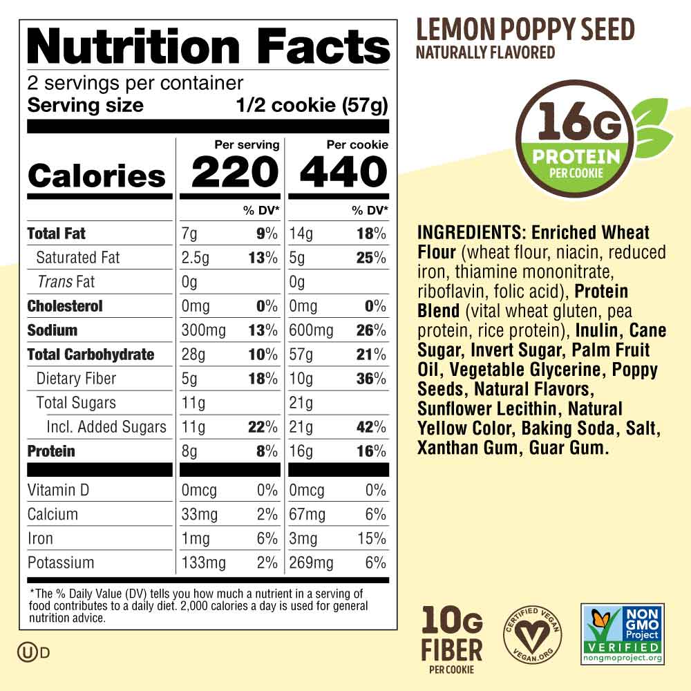 Lemon Poppy Seed - 4oz - Box of 12