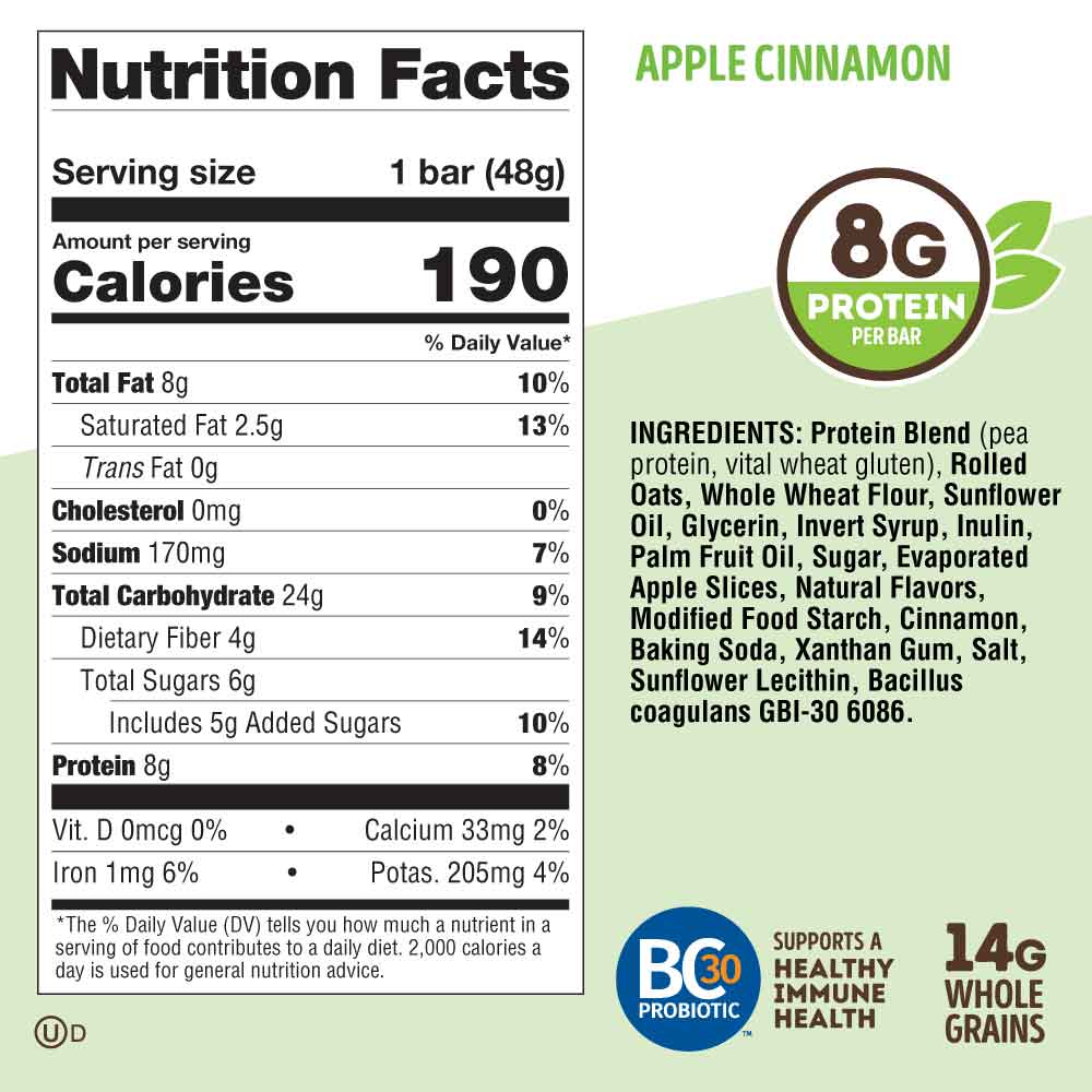 Apple Cinnamon- 1.69oz 4ct Box