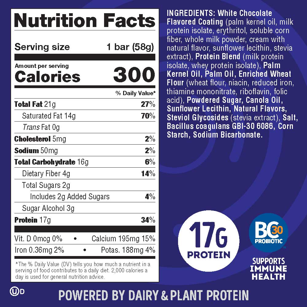 The BOSS! Immunity Bar Caramel Macchiato-2.05oz- Box of 12