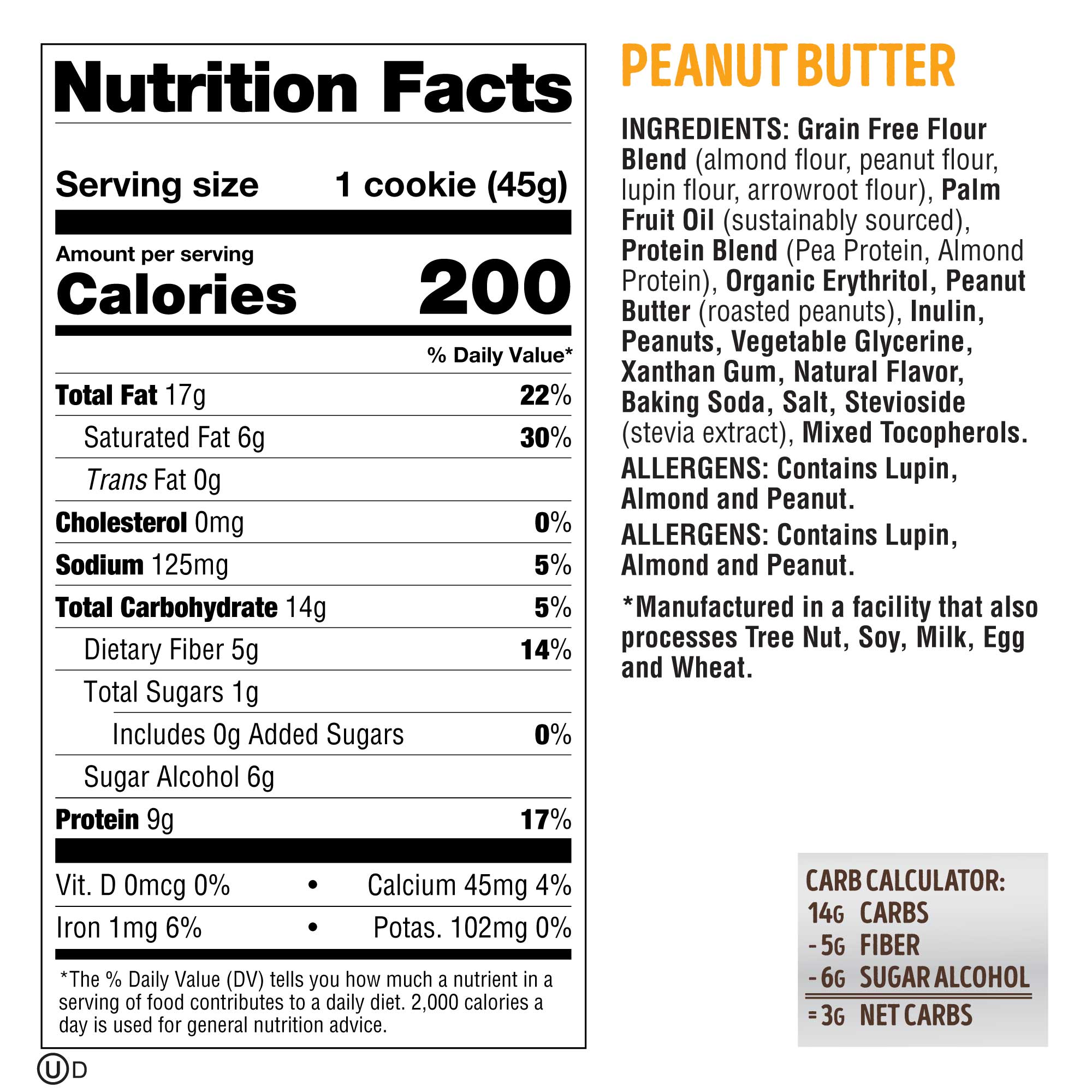 Peanut Butter - 1.6oz - Box of 12